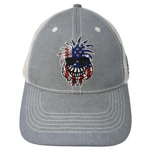 Pineapple Willy's Snapback Trucker Hat Blue One Size Adjustable BSW Headworks